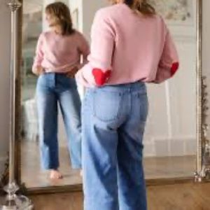 Jillian Harris X Joe Fresh High-rise Wide Leg Crop Jeans